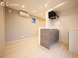 近鉄名古屋線 黄金駅 徒歩4分の賃貸アパート 2階1LDKのリビング/ダイニング