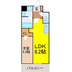 S-RESIDENCE烏森aureate 6階