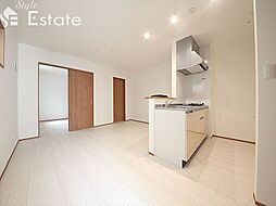 名古屋市営鶴舞線 庄内通駅 徒歩6分の賃貸アパート 1階1LDKのリビング/ダイニング