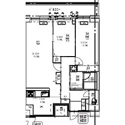 ロイジェント日吉II 2LDKの間取図画像