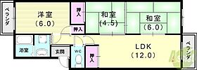 サンハイツ向陽I  ｜ 兵庫県神戸市垂水区向陽3丁目2-26（賃貸マンション3LDK・1階・60.00㎡） その2