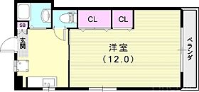 須磨南ハイツ  ｜ 兵庫県神戸市須磨区外浜町2丁目（賃貸マンション1DK・4階・35.00㎡） その2