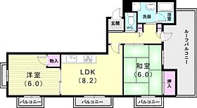 ドール霞ヶ丘  ｜ 兵庫県神戸市垂水区霞ケ丘6丁目1-1（賃貸マンション2LDK・3階・48.26㎡） その2