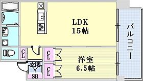 アルファレガロ神戸WEST  ｜ 兵庫県神戸市兵庫区塚本通3丁目（賃貸マンション1LDK・4階・48.51㎡） その2