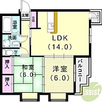 ベイスターズ21  ｜ 兵庫県明石市立石1丁目1-8（賃貸マンション2LDK・2階・56.80㎡） その2