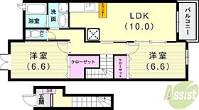 メゾンオルタンシア  ｜ 兵庫県神戸市垂水区名谷町字前田903-1（賃貸アパート2LDK・2階・57.22㎡） その2