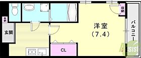 サンマリン海岸通  ｜ 兵庫県神戸市垂水区海岸通6-1（賃貸マンション1K・2階・23.50㎡） その2