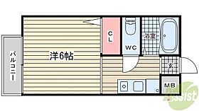 プリシェール中津  ｜ 兵庫県神戸市垂水区本多聞1丁目8-33（賃貸アパート1R・1階・20.03㎡） その2