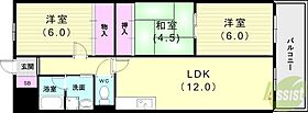 ハウス大歳山  ｜ 兵庫県神戸市垂水区西舞子4丁目27-18（賃貸マンション3LDK・5階・71.88㎡） その2