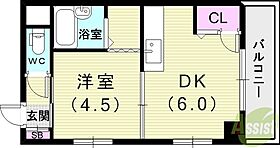 パレドルミエール  ｜ 兵庫県神戸市須磨区戸政町3丁目（賃貸マンション1DK・3階・24.00㎡） その2