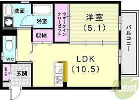 A-CUBE HONMACHI  ｜ 兵庫県明石市本町1丁目15-11（賃貸マンション1LDK・3階・42.23㎡） その2