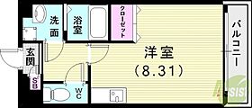 エステイトE垂水1  ｜ 兵庫県神戸市垂水区平磯2丁目（賃貸アパート1K・1階・23.83㎡） その2