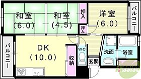 リバーサイド春日手  ｜ 兵庫県神戸市垂水区名谷町字春日手（賃貸マンション3LDK・4階・60.03㎡） その2