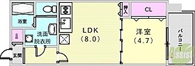 スカイ・シーフロント塩屋  ｜ 兵庫県神戸市垂水区塩屋町1丁目（賃貸マンション1LDK・7階・34.56㎡） その2