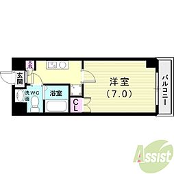 スカイヒル名谷 2階