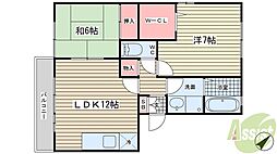 クレールプラザ立花D棟 2階