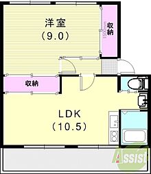 名谷2団地12号棟 5階