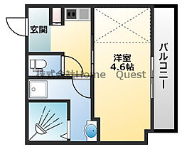 グリーンヴィレッジ  ｜ 大阪府東大阪市小若江1丁目（賃貸アパート1R・2階・16.00㎡） その2