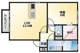 ラ・ミュー久宝寺II棟 105 ｜ 大阪府八尾市跡部北の町1丁目3-4（賃貸アパート1LDK・1階・44.15㎡） その2