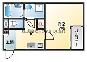 ノイヴェル長瀬  ｜ 大阪府東大阪市小若江1丁目13-8（賃貸アパート1K・2階・22.84㎡） その2