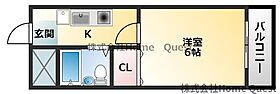 大阪府八尾市山本町北6丁目（賃貸マンション1K・3階・18.92㎡） その2