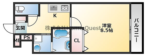 フジパレス俊徳道EAST 202｜大阪府東大阪市太平寺1丁目(賃貸アパート1K・2階・28.06㎡)の写真 その1