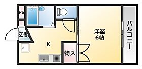 セントユース  ｜ 大阪府八尾市楽音寺6丁目125（賃貸マンション1K・1階・21.00㎡） その2