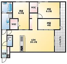 モンクレー北町 3 ｜ 大阪府八尾市恩智北町3丁目79（賃貸アパート3LDK・1階・76.81㎡） その2