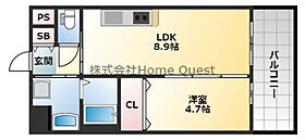 プレジオ布施ASIAN  ｜ 大阪府東大阪市足代北1丁目10-20（賃貸マンション1LDK・5階・34.31㎡） その2