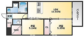 GrandPaseo　south 201 ｜ 大阪府東大阪市長栄寺7-5（賃貸マンション2LDK・2階・54.00㎡） その2