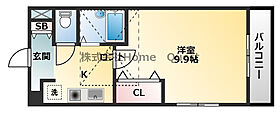 大阪府八尾市桜ヶ丘2丁目（賃貸マンション1K・3階・25.00㎡） その2