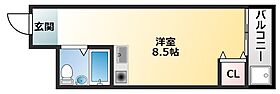 ベルハイム俊徳道  ｜ 大阪府東大阪市俊徳町5丁目（賃貸マンション1R・2階・17.00㎡） その2