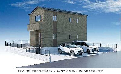 外観:完成パース 外観:完成パース