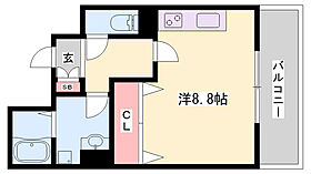 ビーフォレスト姫路EAST  ｜ 兵庫県姫路市駅前町（賃貸マンション1R・8階・26.98㎡） その2