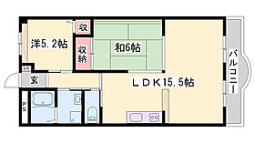 グランディール大幸  ｜ 兵庫県姫路市東山（賃貸アパート2LDK・1階・66.15㎡） その2