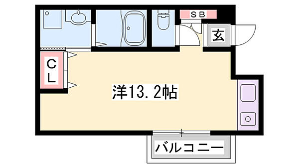 ラ・ベリーザ南今宿 ｜兵庫県姫路市南今宿(賃貸マンション1R・8階・29.80㎡)の写真 その2