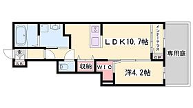 トワ・フィーユII  ｜ 兵庫県姫路市北今宿3丁目（賃貸アパート1LDK・1階・43.96㎡） その2