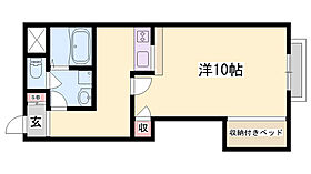 ＳＴＡＧＥ I  ｜ 兵庫県姫路市白国1丁目（賃貸アパート1K・2階・32.30㎡） その2