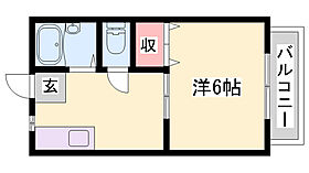 ハイネス野添I  ｜ 兵庫県加古郡播磨町東野添2丁目（賃貸アパート1K・2階・23.77㎡） その2