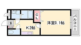 サンパレス  ｜ 兵庫県姫路市網干区垣内西町（賃貸アパート1K・2階・30.96㎡） その2