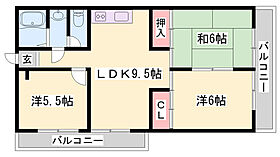 ニューハイツ新在家  ｜ 兵庫県姫路市新在家中の町（賃貸マンション3LDK・2階・51.85㎡） その2