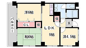 マンション外堀川  ｜ 兵庫県姫路市豊沢町（賃貸マンション3LDK・3階・56.92㎡） その2