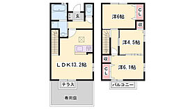 アローイン  ｜ 兵庫県姫路市北八代1丁目（賃貸アパート3LDK・1階・73.97㎡） その2