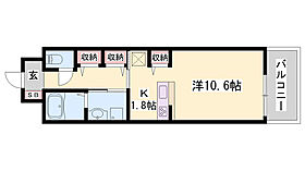 ポーシェガーデン2  ｜ 兵庫県姫路市飾磨区野田町（賃貸マンション1K・4階・30.96㎡） その2