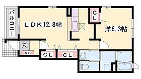 ドルチェＢ  ｜ 兵庫県加古郡播磨町東本荘3丁目（賃貸アパート1LDK・1階・46.49㎡） その2