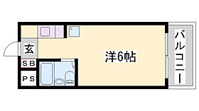 兵庫県姫路市保城（賃貸マンション1K・4階・16.87㎡） その2