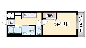 ノスタルジア  ｜ 兵庫県姫路市西延末（賃貸アパート1K・2階・29.75㎡） その2