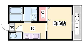 エスポワール雅I  ｜ 兵庫県姫路市書写（賃貸アパート1K・1階・23.77㎡） その2