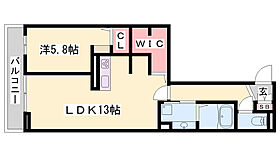 D-ROOM　正木  ｜ 兵庫県姫路市西二階町（賃貸アパート1LDK・3階・47.73㎡） その1