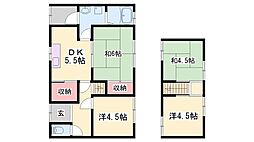 🉐敷金礼金0円！🉐大津区天満戸建て
